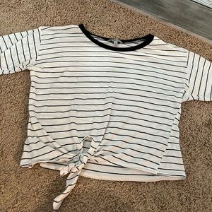Charlotte Russe Striped Tee